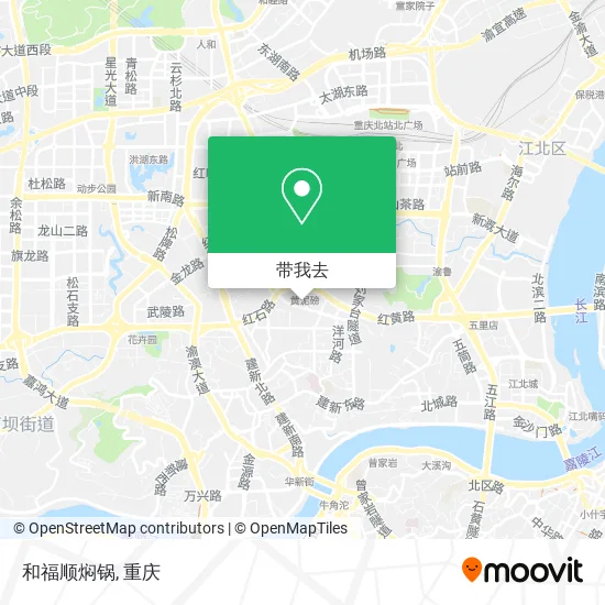 和福顺焖锅地图