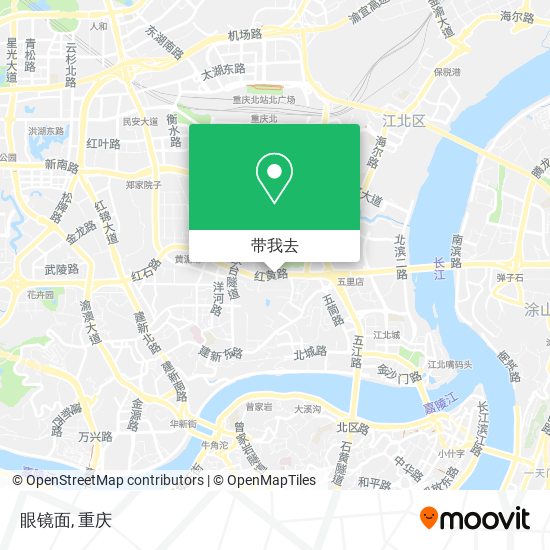 眼镜面地图