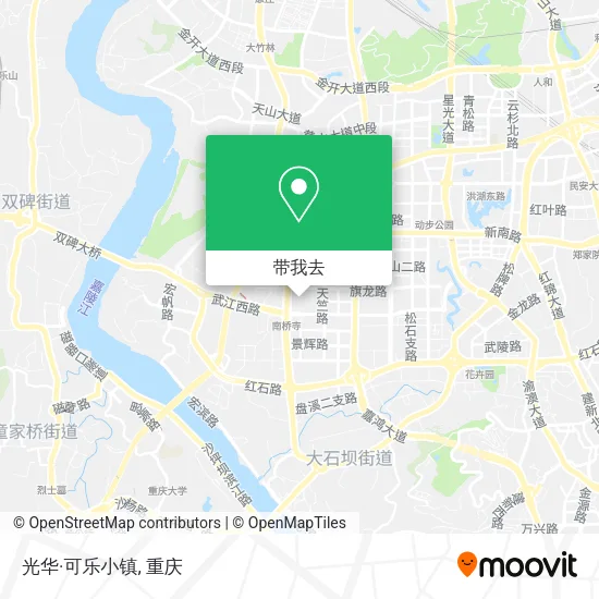 光华·可乐小镇地图