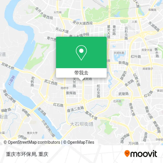 重庆市环保局地图