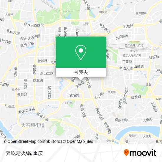 奔吃老火锅地图