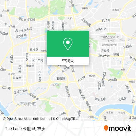 The Lane 來龍里地图