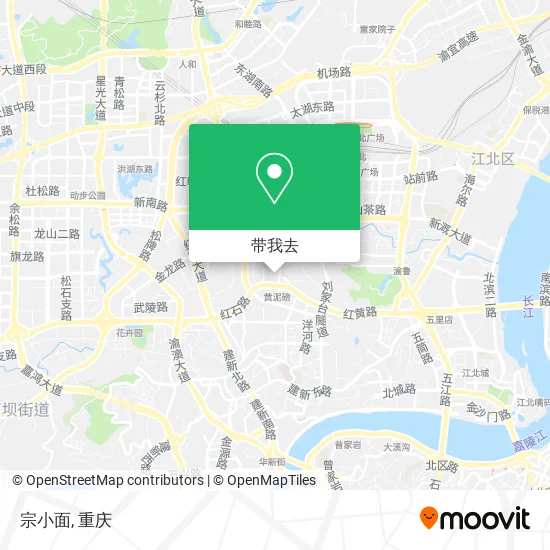 宗小面地图