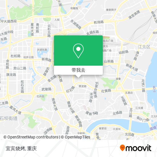宜宾烧烤地图