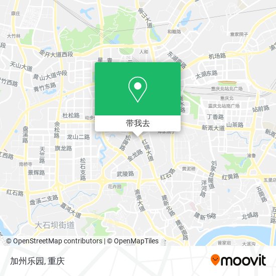 加州乐园地图