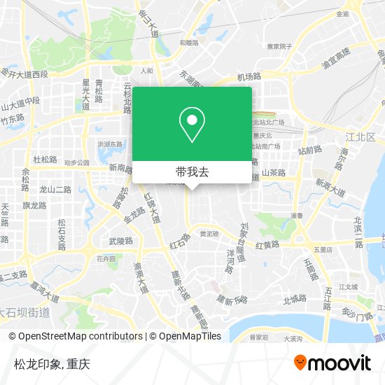 松龙印象地图