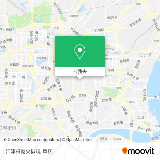 江津得懿尖椒鸡地图