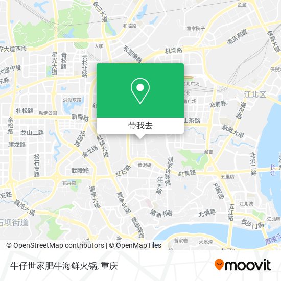 牛仔世家肥牛海鲜火锅地图