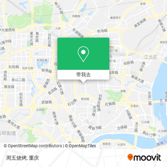 周五烧烤地图