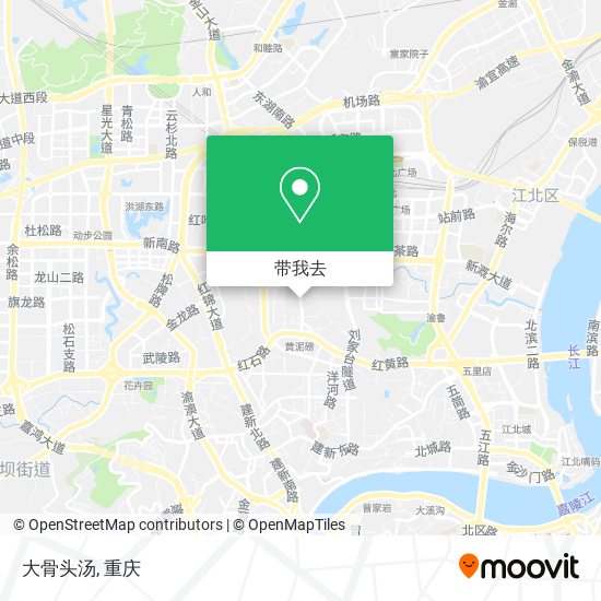 大骨头汤地图
