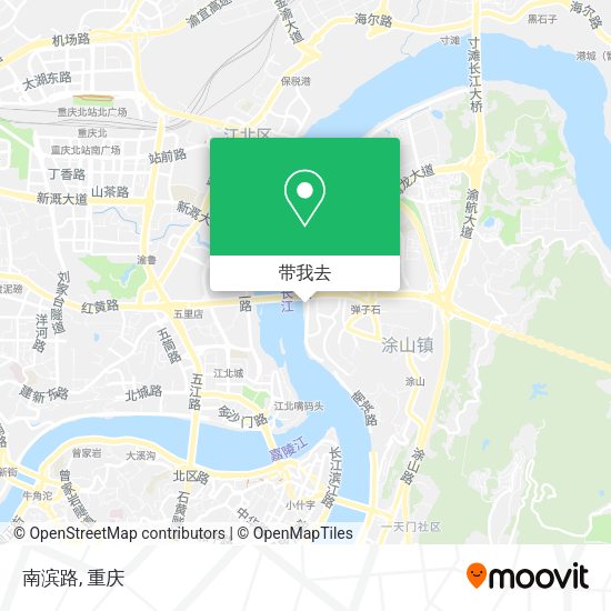 南滨路地图