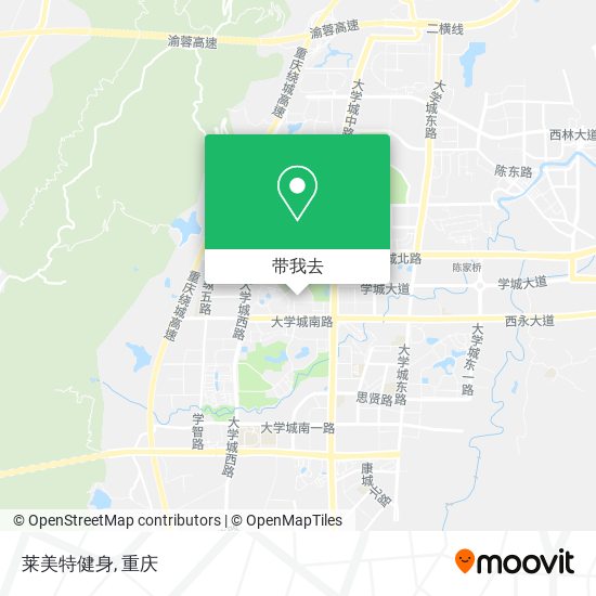 莱美特健身地图