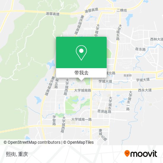 熙街地图