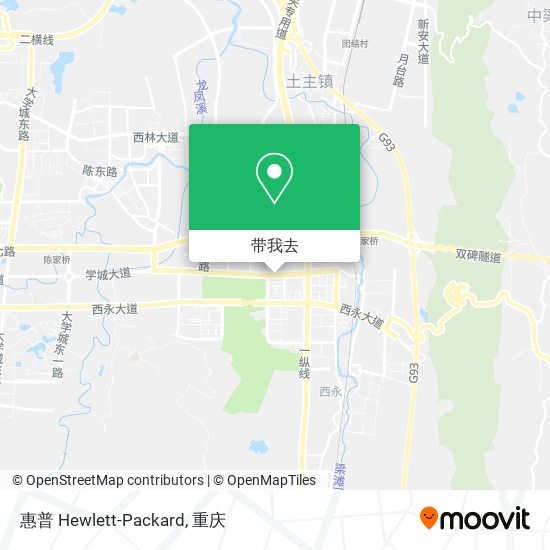 惠普 Hewlett-Packard地图