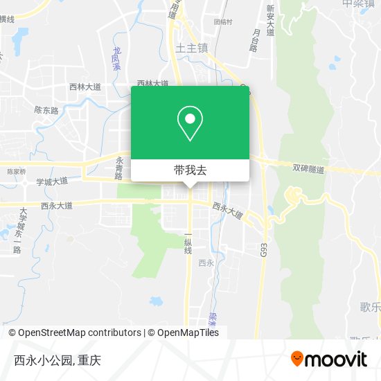西永小公园地图