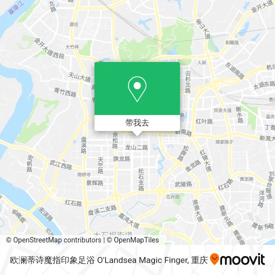 欧澜蒂诗魔指印象足浴 O'Landsea Magic Finger地图