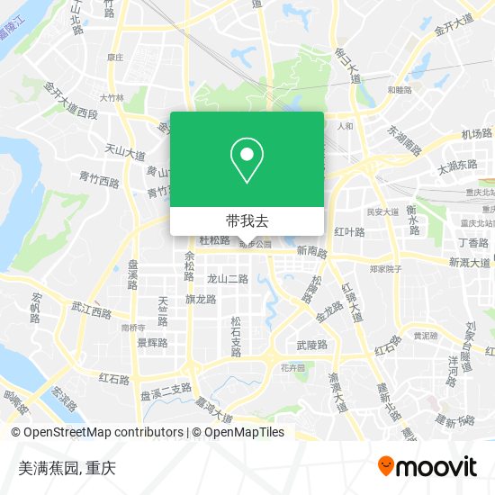 美满蕉园地图