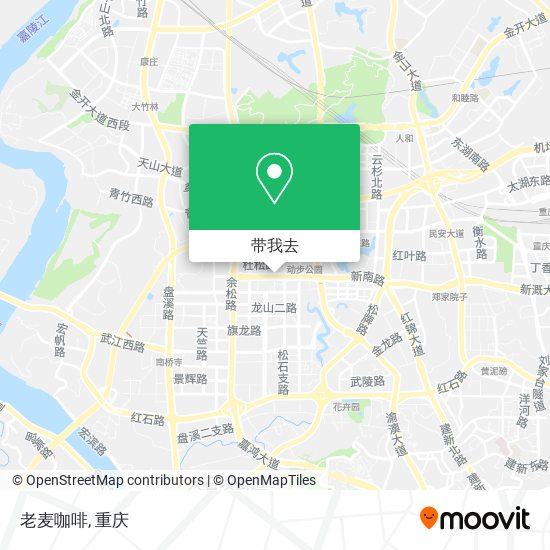 老麦咖啡地图