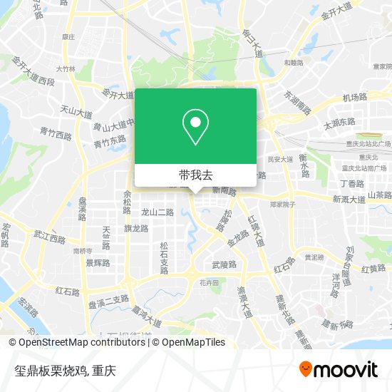 玺鼎板栗烧鸡地图