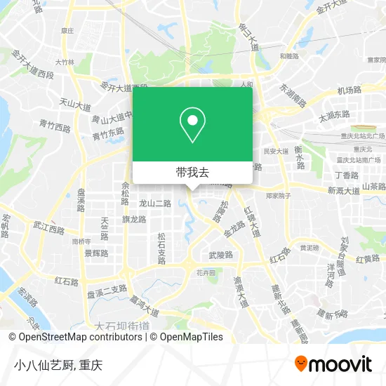 小八仙艺厨地图