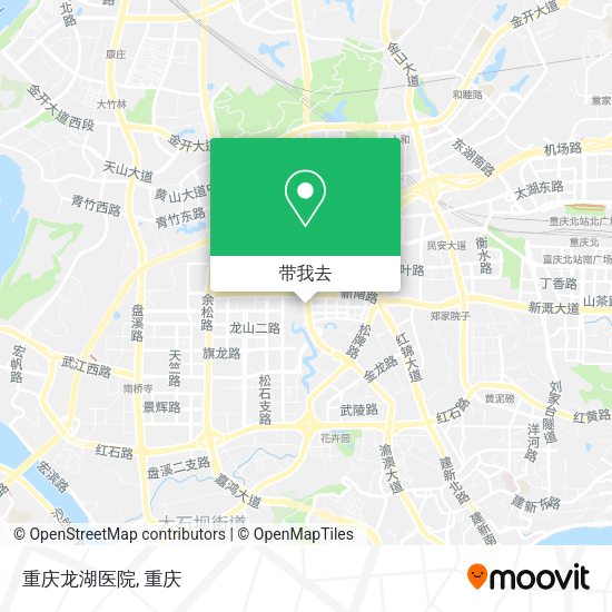 重庆龙湖医院地图