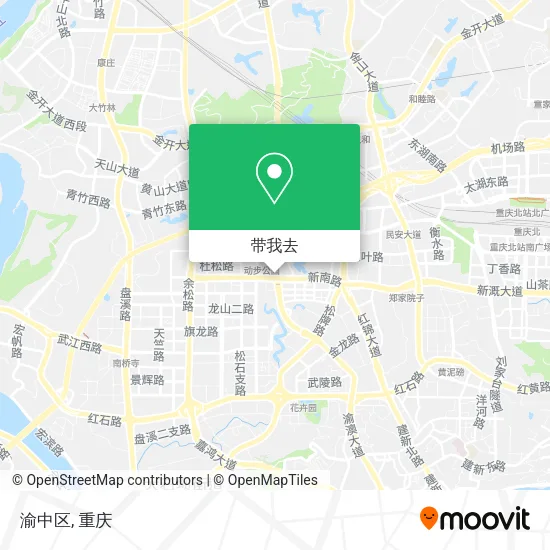 渝中区地图