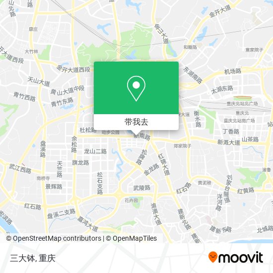 三大钵地图