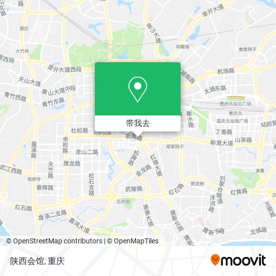 陕西会馆地图