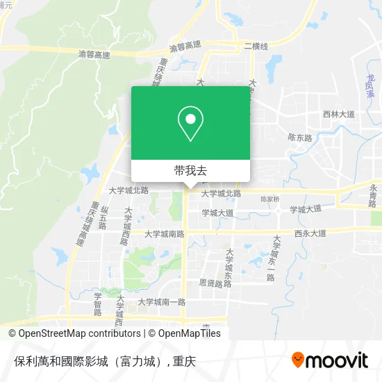 保利萬和國際影城（富力城）地图