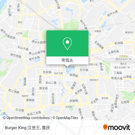 Burger King 汉堡王地图