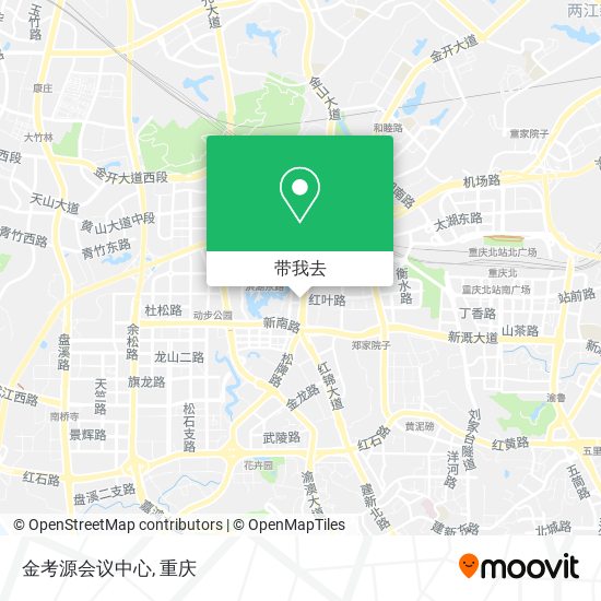金考源会议中心地图