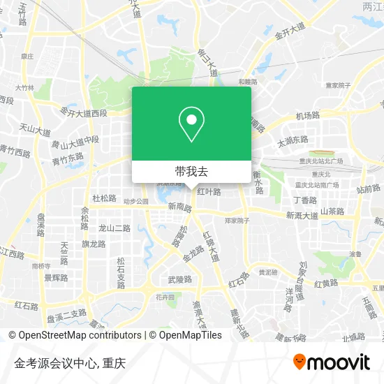 金考源会议中心地图