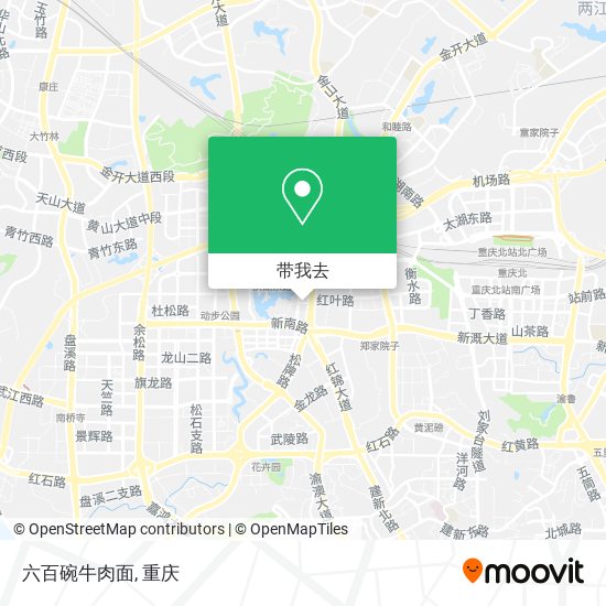 六百碗牛肉面地图