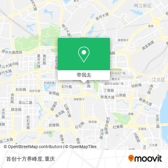 首创十方界峰度地图