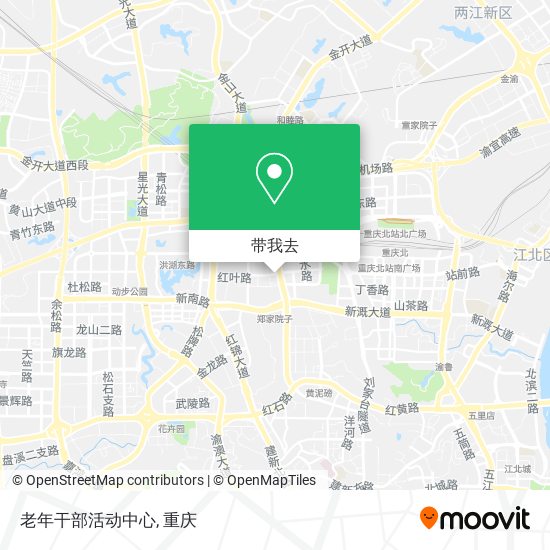 老年干部活动中心地图