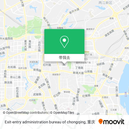 Exit-entry administration bureau of chongqing地图