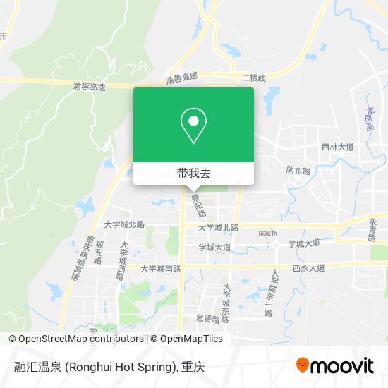 融汇温泉 (Ronghui Hot Spring)地图