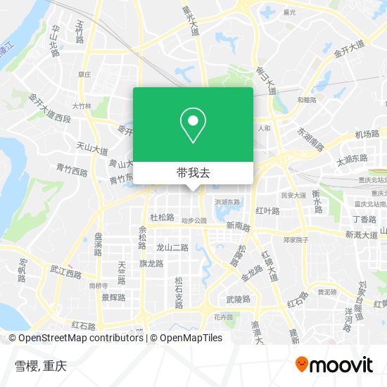 雪櫻地图