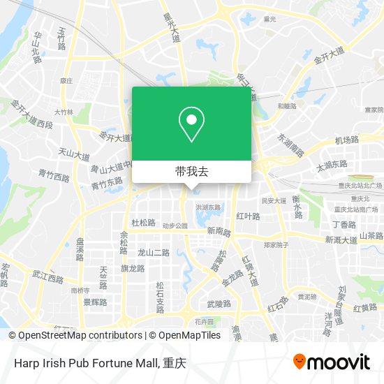 Harp Irish Pub Fortune Mall地图