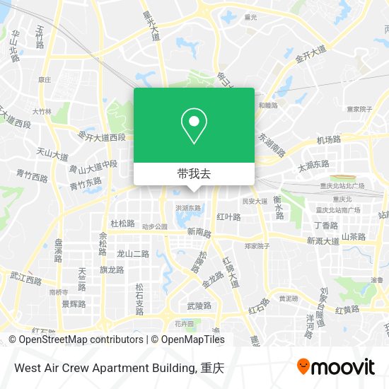 West Air Crew Apartment Building地图