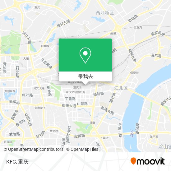 KFC地图