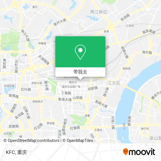 KFC地图