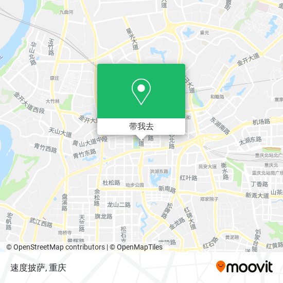 速度披萨地图