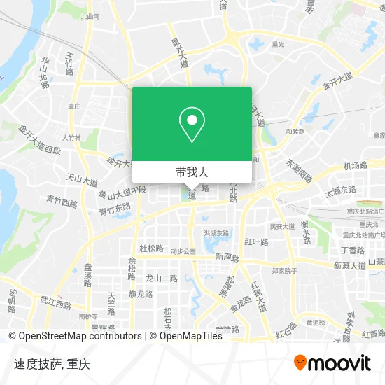 速度披萨地图