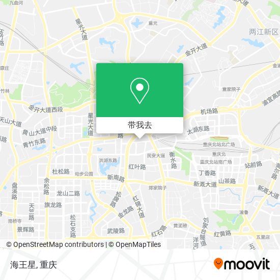 海王星地图
