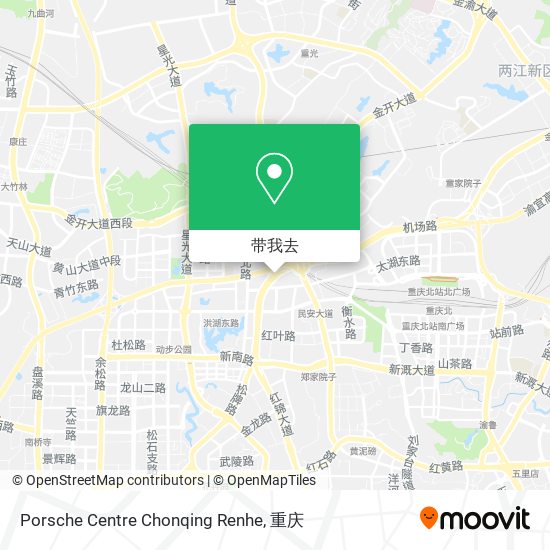 Porsche Centre Chonqing Renhe地图