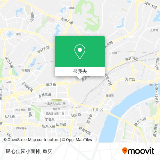 民心佳园小面摊地图