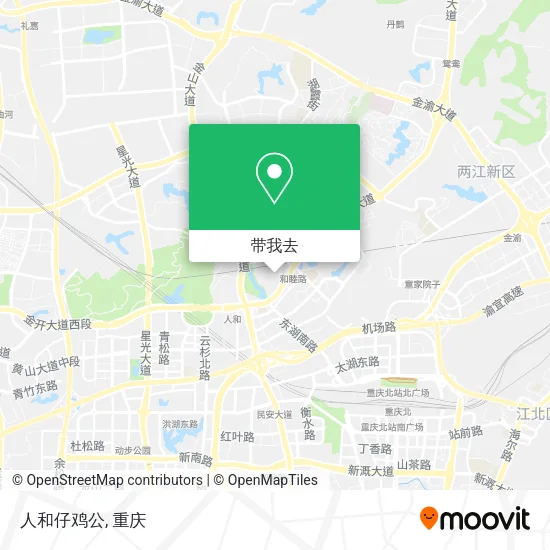 人和仔鸡公地图