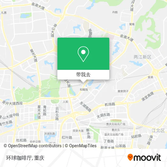 环球咖啡厅地图