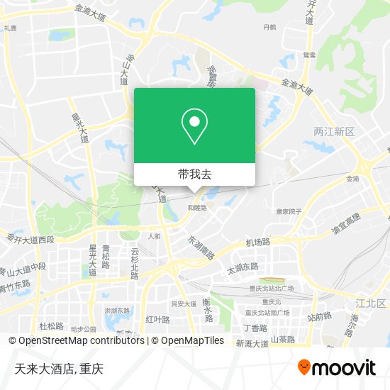天来大酒店地图